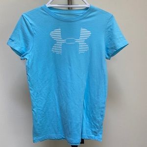 NEVER WORN  Blue Under Armor Tee